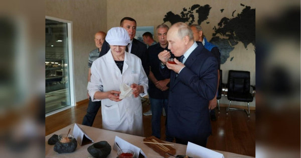 путін відвідав Північні території Японії. Там висловили протест
