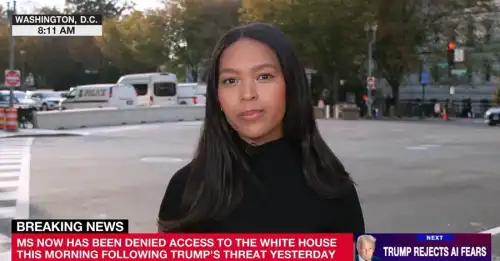 Журналісток CNN та MS NOW не пустили до Білого дому після заборони Трампа - INFBusiness