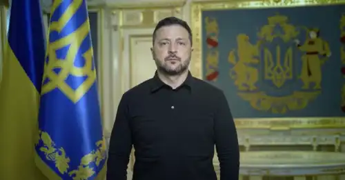 Фото: president.gov.ua Підпишіться на нас в Google додати зараз Зеленський оголосив "про де-факто закриття російського неба" - INFBusiness